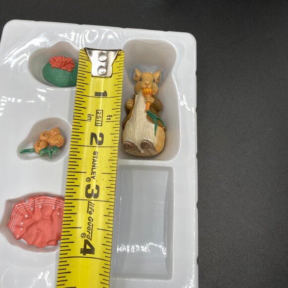 Vintage The World of Peter Rabbit Benjamin Bunny Figure Bandai Open Box VTG - Picture 11 of 12